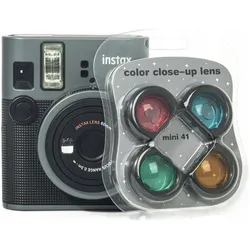 Loveinstant Zestaw Filtrów 4w1 Soczewki Filtry Efektowe Do Fujifilm / Fuji Instax Mini 41, Objektivfilter, Mehrfarbig