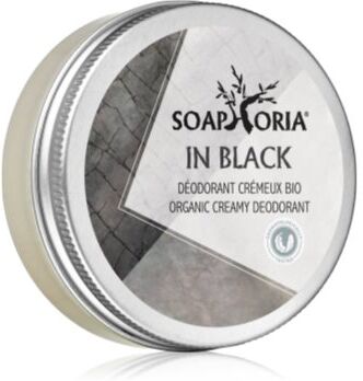 Soaphoria In Black Organic Creamy Deodorant desodorizante orgânico em creme para homens 50 ml. In Black Organic Creamy Deodorant