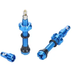 WOLF TOOTH Tubeless Ventile Stem Kit | blau 60 mm