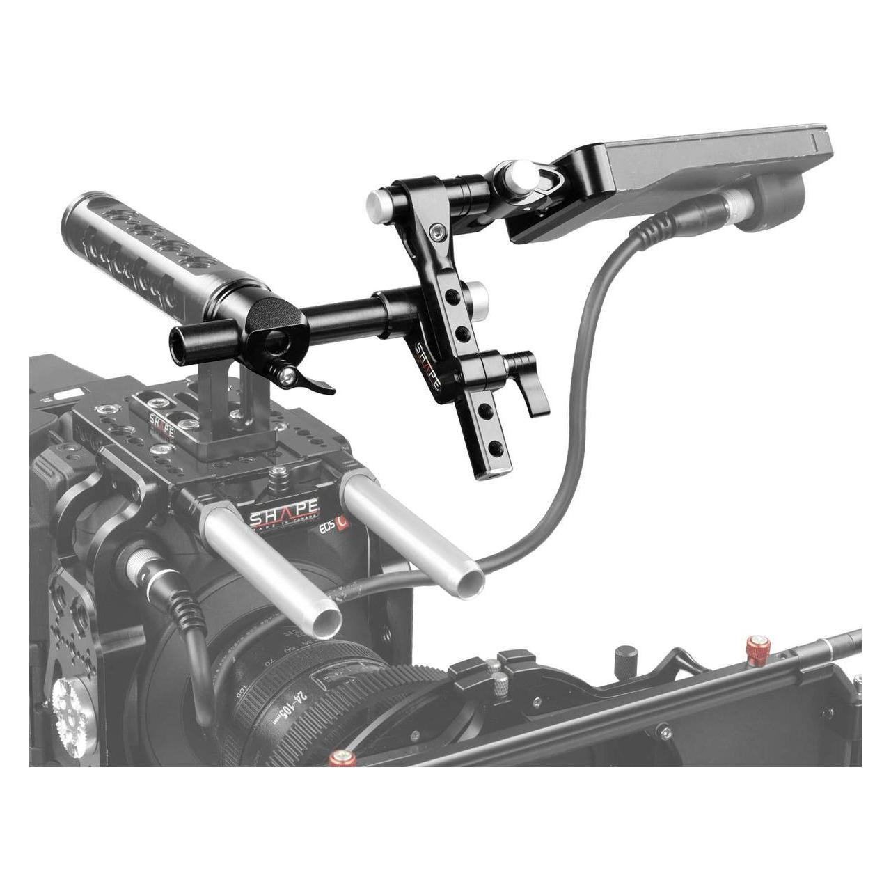 Shape Canon C500 Mark II, C300 Mark III Push-Button Viewfinder Mount (C52VF)