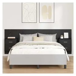vidaXL, Bett Zubehör, Loan Two drawers (32.50 x 32.50 x 80 cm)