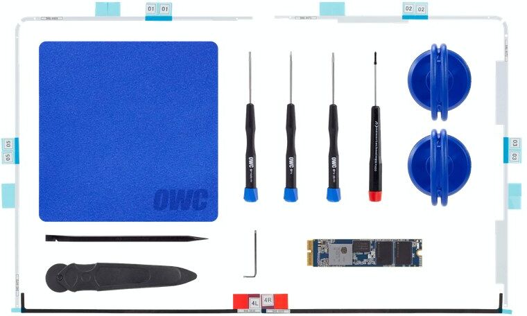 2.0TB OWC Aura Pro X2 PCIe 4.0 NVMe Solid-State Drive Upgrade Solution for select 27-inch and 21.5-inch iMac models (Late 2013 - 2019)