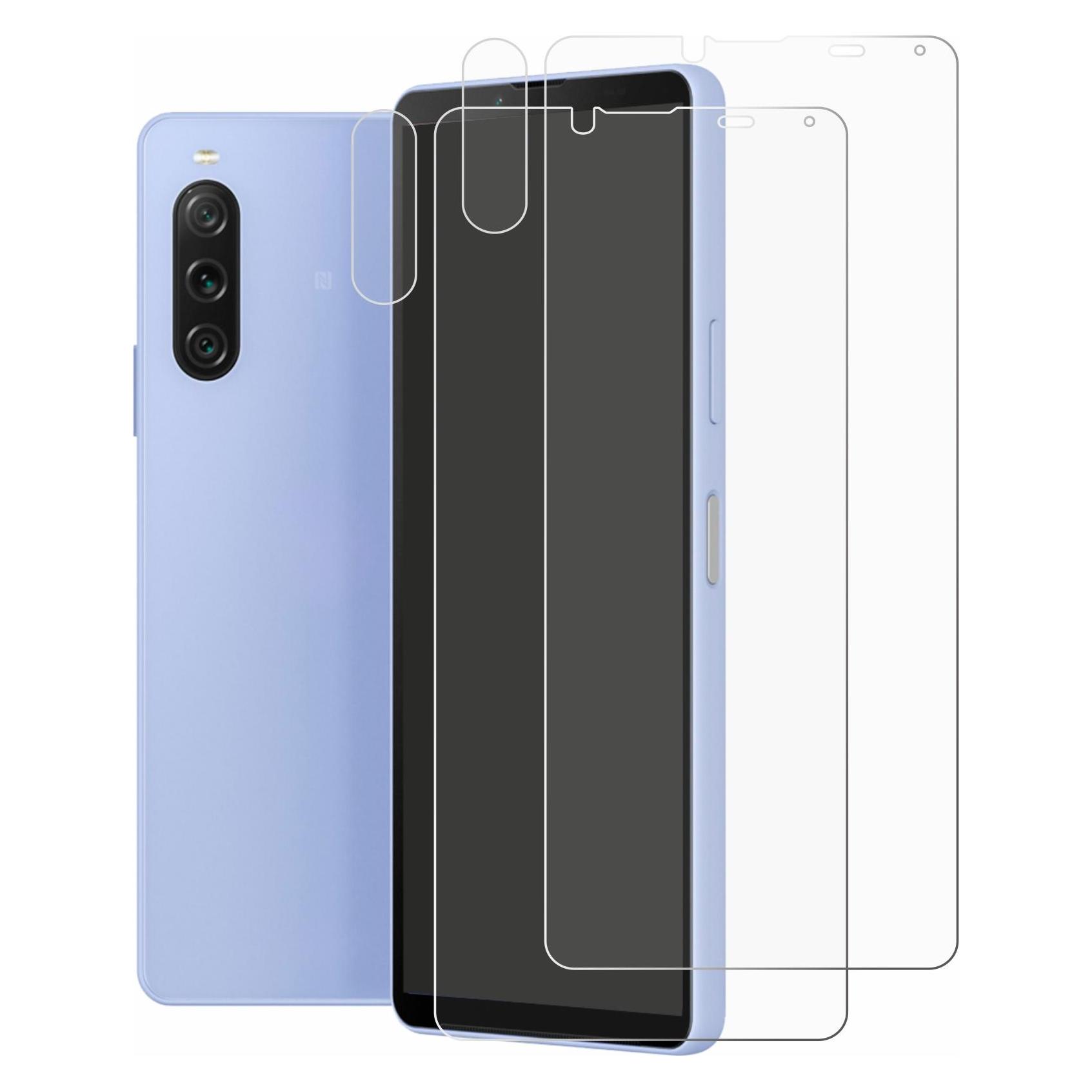 ScreenLeaf Schutzfolie für Sony Xperia 10 V (Display+Kamera) Displayschutz Display Schutz Folie Klar (Sony Xperia 10 V) (6148771)