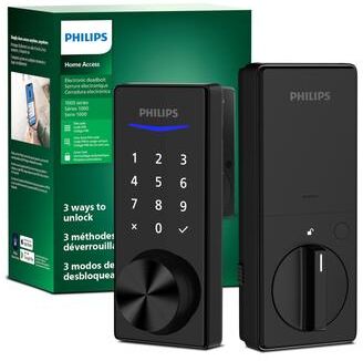 Philips Electronic Deadbolt Door Lock with Multiple Access Methods