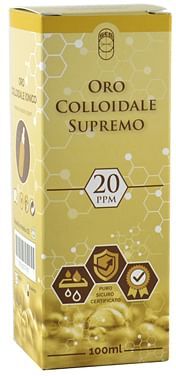 Punto Salute E Benessere Oro Colloidale Supremo 20ppm 100 Ml