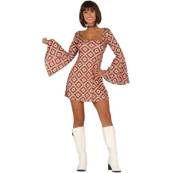 Fiestas Guirca 70er Jahre Disco Kleid Carry (M)