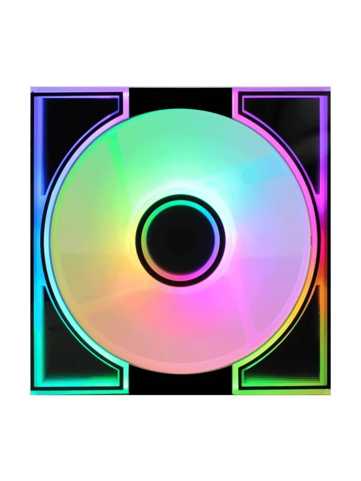 Darkflash DM8 ARGB Cooling Fan (Black) - Gehäuselüfter - 120mm - Schwarz - 28 dBA