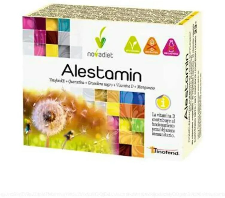 Novadiet Alestamin Vegan Sin Gluten 30 Caps
