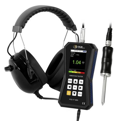 PCE Instruments Beschleunigungsaufnehmer PCE-VT 3850S |Überprüfung von vibrierenden Teilen |Maschinen und Anlagen