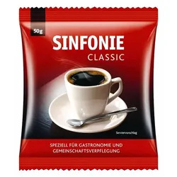 Jacobs Kaffee, gemahlen »Sinfonie Classic« 60 Stück je 50g braun