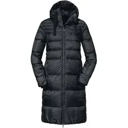 SCHÖFFEL Damen Funktionsjacke Down Coat Kenosha L, Größe 46 in Schwarz Schwarz