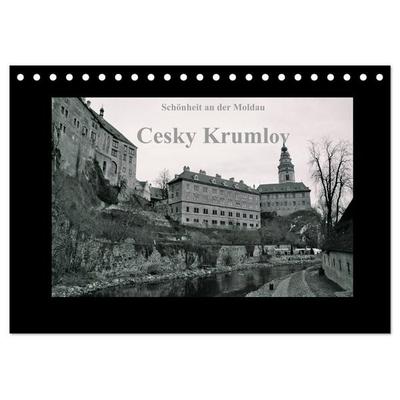 Schönheit an der Moldau - Cesky Krumlov (Tischkalender 2027 DIN A5 quer), CALVENDO Monatskalender