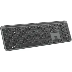Logitech Signature Slim K950 (Eng. Int., Kabellos), Tastatur, Grau