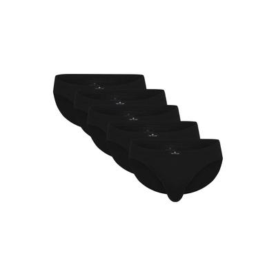 Slip TOM TAILOR "Slip Mini Slip 5er Pack 5er Pack", Herren, Gr. M, schwarz, Obermaterial: 100% Baumwolle CO., Unterhosen Slip