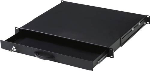 Digitus DN-19 KEY-1U-SW 19 Zoll Netzwerkschrank-Schublade 1 HE Schwarz
