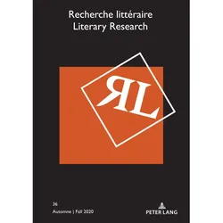 Recherche littéraire / Literary Research, Fachbücher