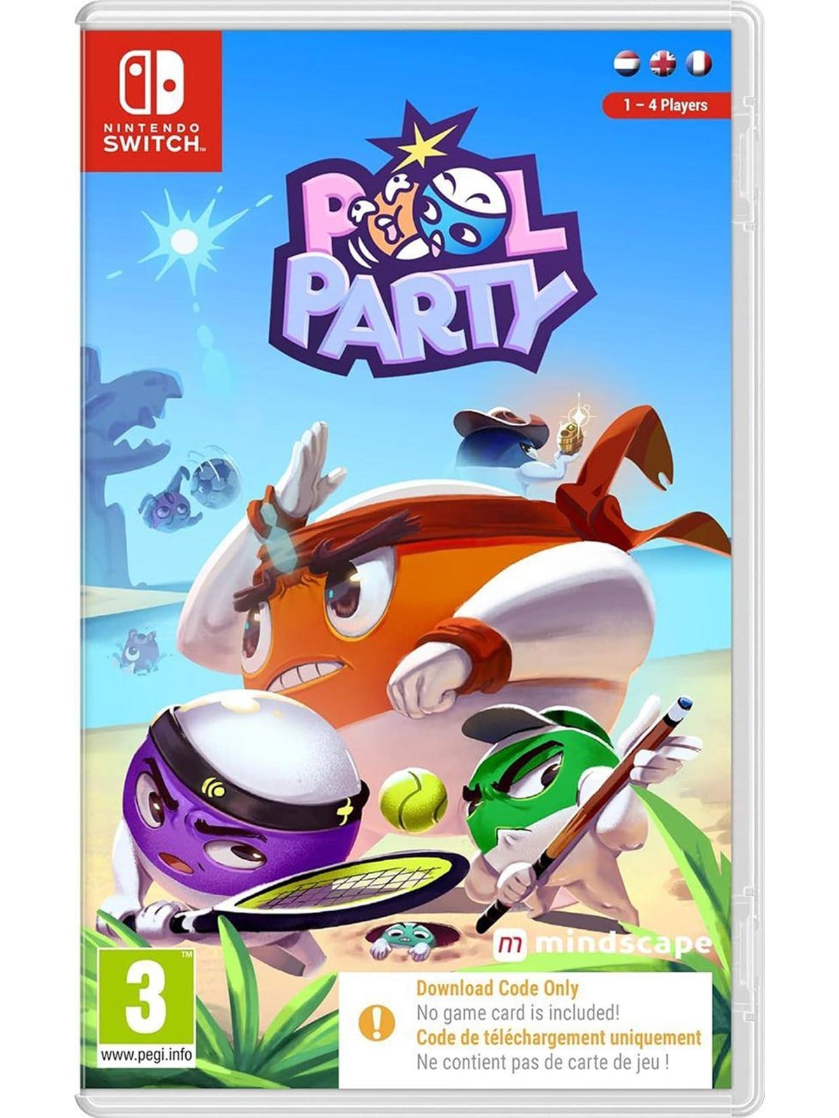 Pool Party (Code in a Box) - Nintendo Switch - Party - PEGI 3