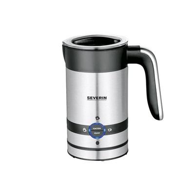 Severin 3584 3584 Milchaufschäumer Edelstahl (gebürstet), Schwarz 450 W