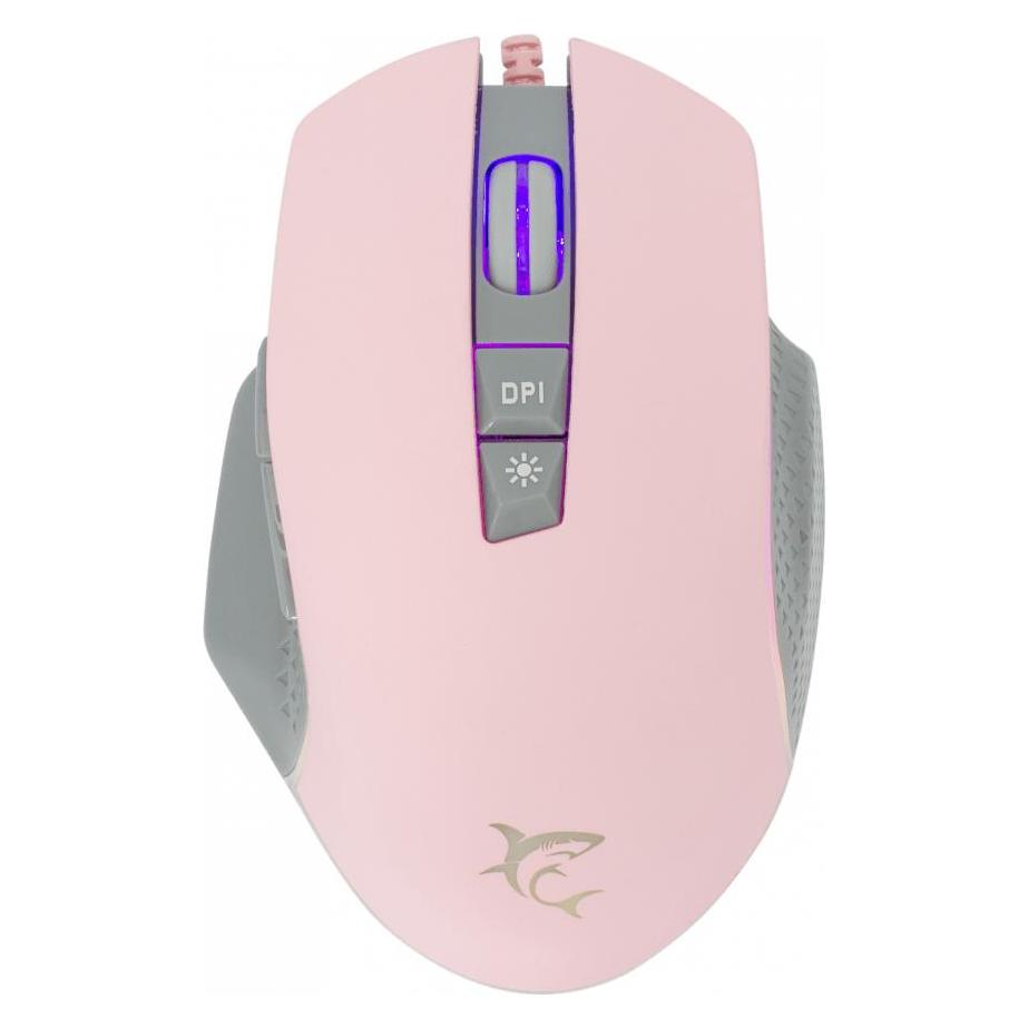 White Shark Gaming mouse Gareth Pink with RGB illumination (Kabelgebunden) (GARETH-P)