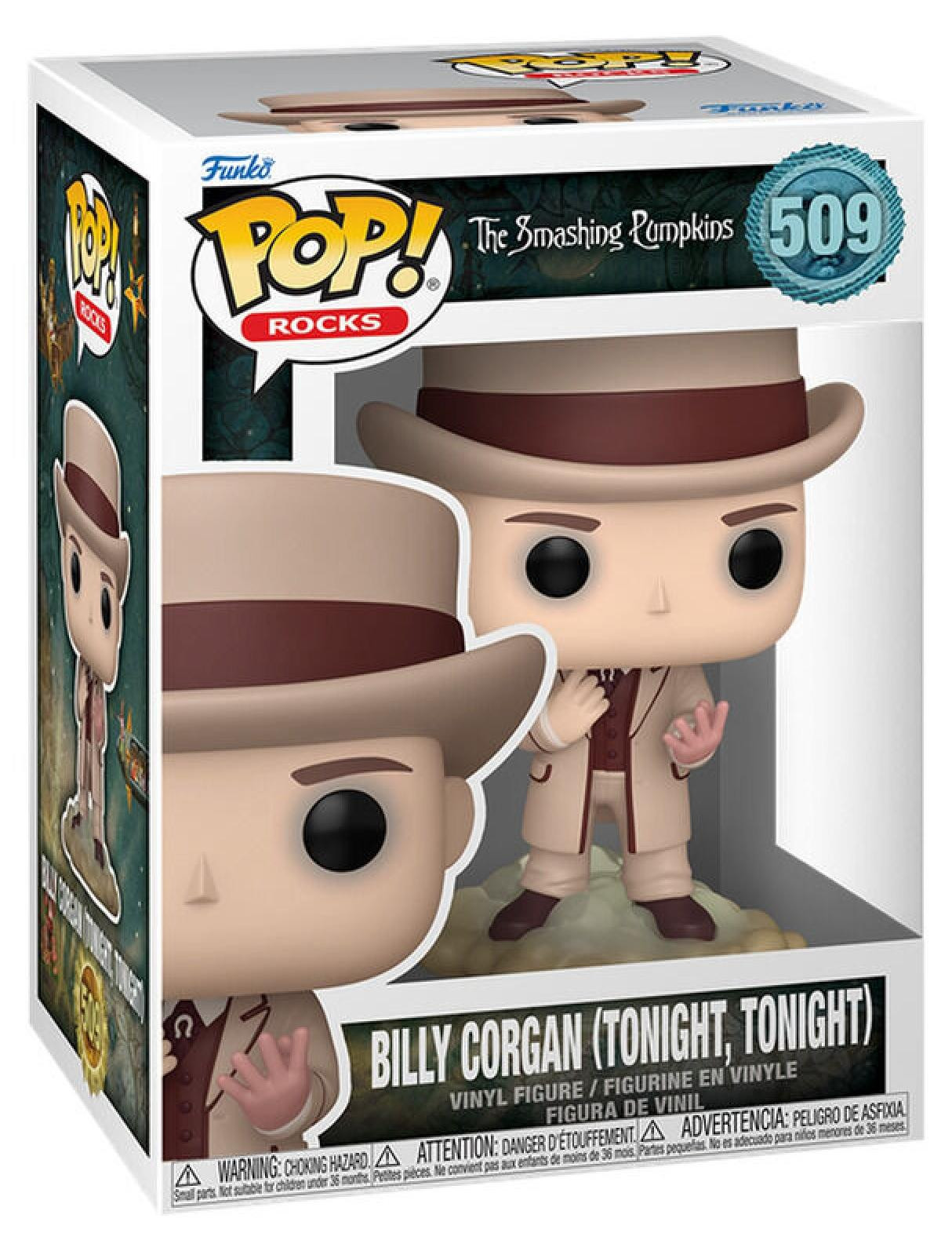Funko POP-icoon The Smashing Pumpkins Billy Corgan Tonight Tonight nummer 509