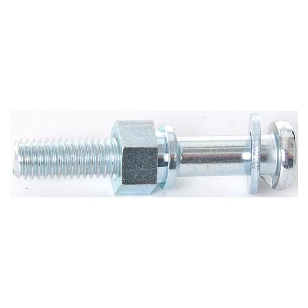 Fix-Nippel Sattelklemmbolzen Mit Mutter und Unterlegscheibe, verzinkt, M 8 x 50mm (FN7292)