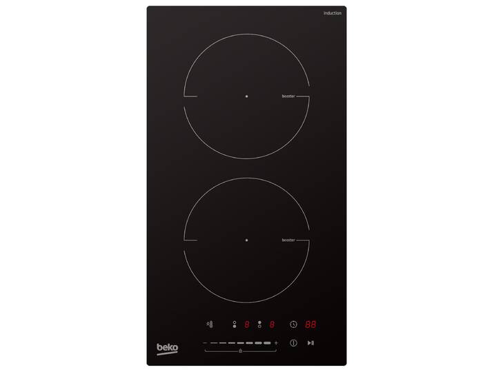 BEKO Induktions-Kochfeld HDI 32401 TO , schwarz, B:28,8cm H:6cm T:52cm, Kochfelder, Direct Access – jede Kochzone direkt und präzise steuern, Induktions-Kochfeld