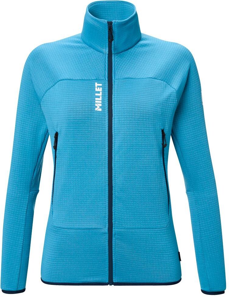 Millet  - Fusion Grid Jkt W Coronet Blue - S - Polaire
