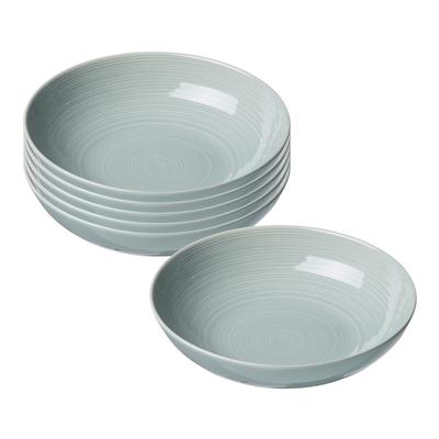 Ritzenhoff & Breker Suomi Suppenteller ø 20 cm blau 6er Set - DS