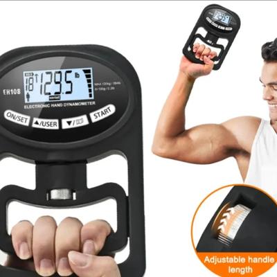 Smart Shopping Spot PowerGrip Digital Hand Dynamometer Grip Strength Tester With USB Rechargeable LCD Display PowerGrip Digital Hand Dynamometer Grip Strength Tester With USB Rechargeable LCD Display