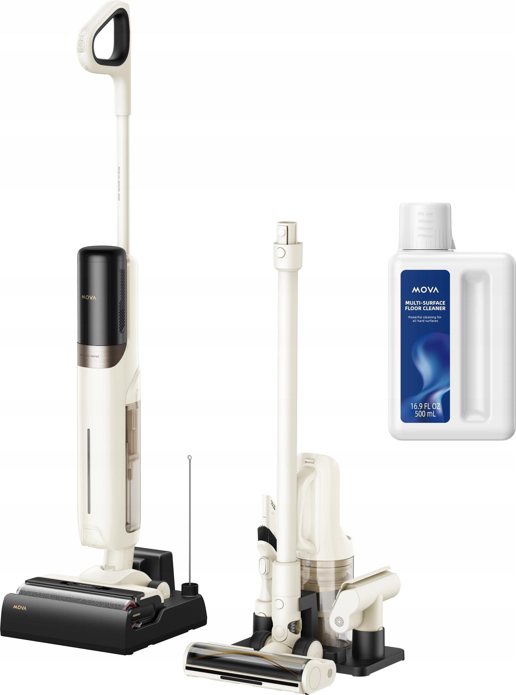 Mova K30 kabelloser 5-in-1-Staubsauger Nass Trocken 18000Pa für Tierhaare