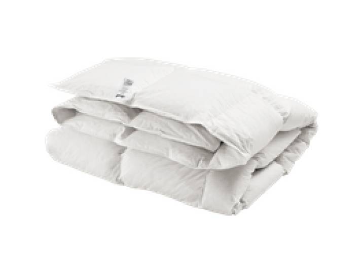 Couette chaude 90%duvet de canard et enveloppe coton percale Camélia