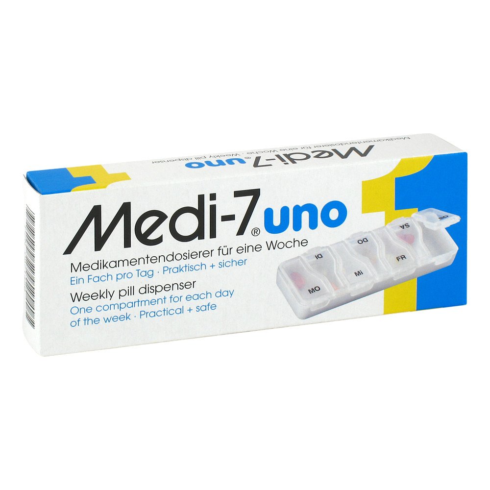 Hans-H.Hasbargen GmbH & Co. KG Medi 7 Uno Medikamenten Dosierer für 7 Tage 00871456