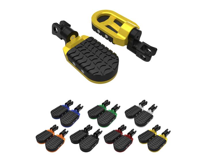 Repose-pieds avant pour Honda, CRF1000L, CRF1100L, AFRICA, TWIN, ADV, DCT, MSX125, Words M XL750, NATO SALP, MONEllY125, repose-pieds, assistants, pédales