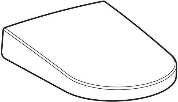 Geberit couvercle de bidet Matteo Thun 598005000