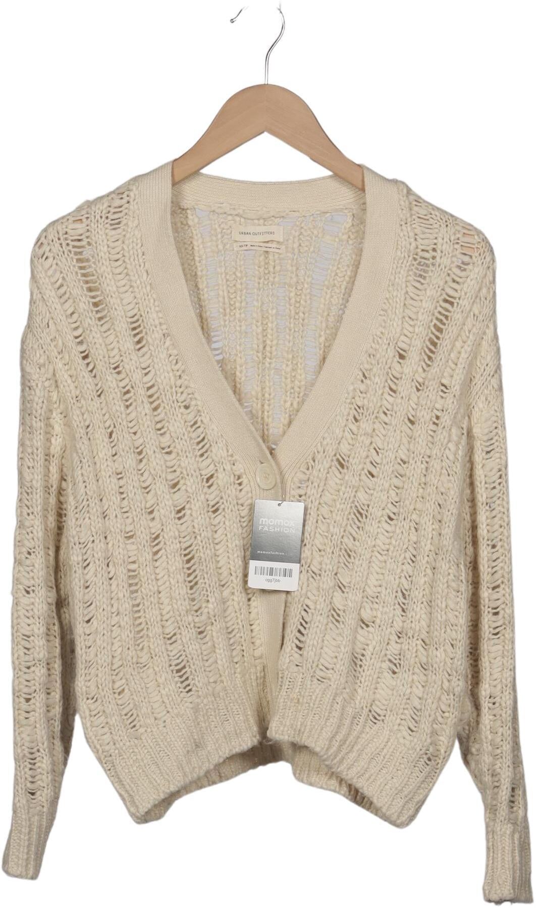 Urban Outfitters Damen Strickjacke, Beige, Gr. XS, Synthetik - Second Hand