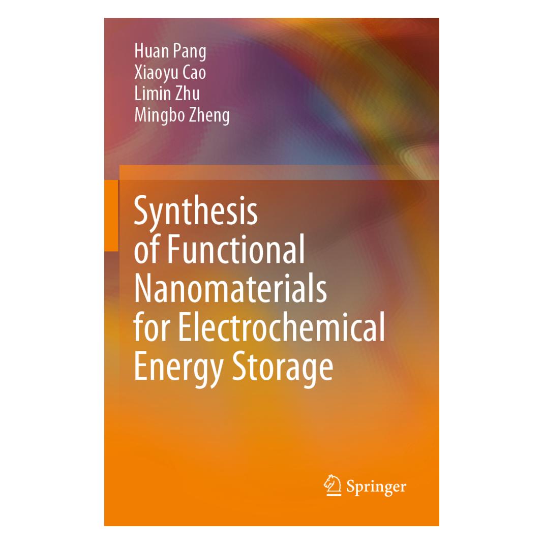 Springer Synthesis of Functional Nanomaterials for Electrochemical Energy Storage (Englisch, Softcover, Huan Pang, Limin Zhu, Mingbo Zheng, Xiaoyu Cao) (56198886)