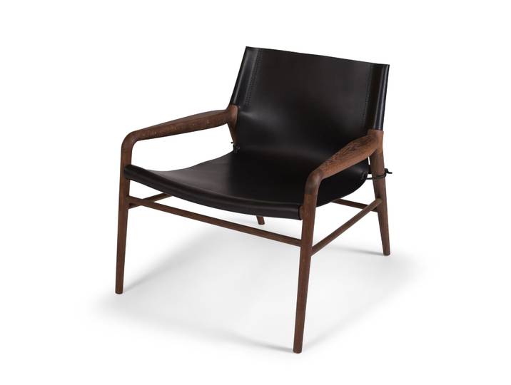 OX Denmarq Fauteuil Rama Chair chêne fumé Noir