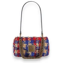Kurt Geiger für Damen. 6053159609 Pimlico Chain Tasche rot (OSFA), Lässig, Klassisch, Stoff
