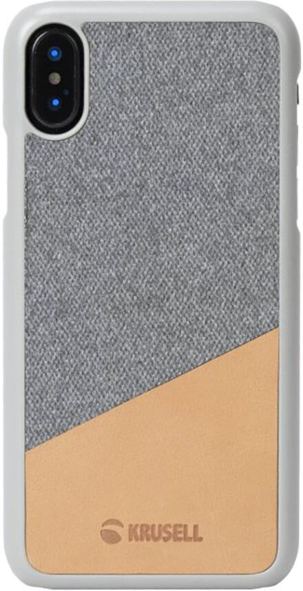 Krusell Tanum iPhone Xs Max Bagside Cover - Grå