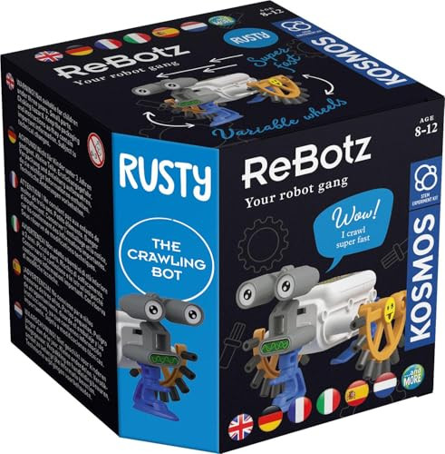Kosmos ReBotz Rusty der Crawling Bot 12L Experimentierkast