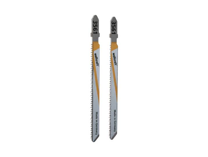 Wolfcraft Stichsägeblätter Bi-Metall 10 cm 2 Stück