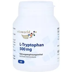 L-tryptophan 500 mg Kapseln 60 St