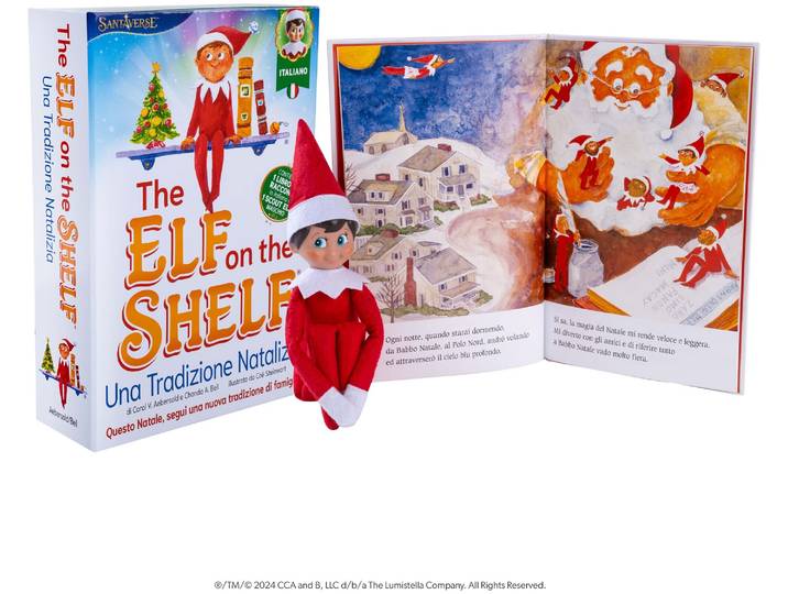 Sombo Elf on the Shelf libro e Elfa - IT