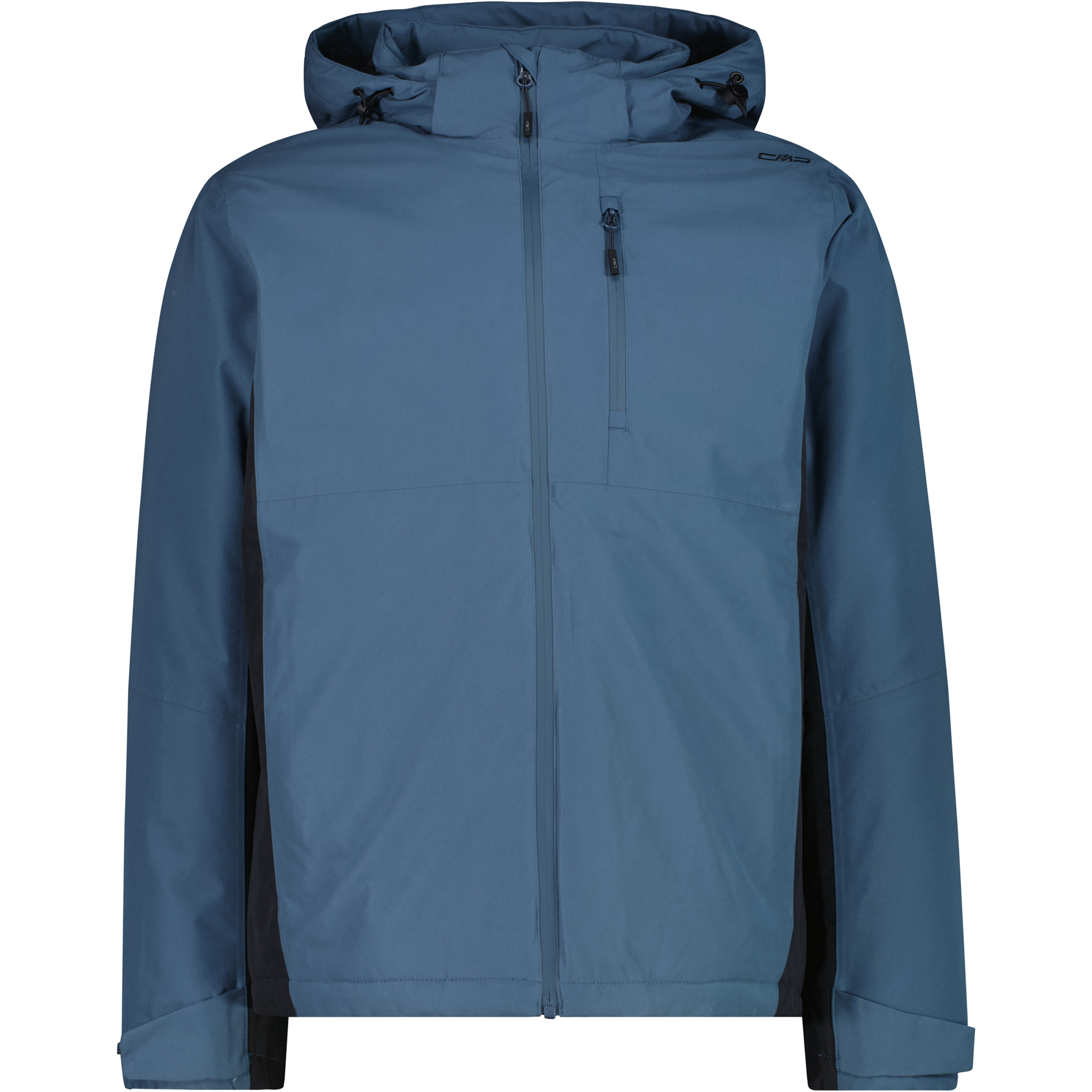 CMP Zip Herren Regenjacke blau Größe XL Trekking Wasserdicht