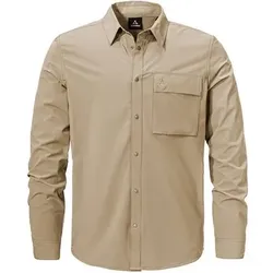 SCHÖFFEL Herren Hemd Shirt Style Dunajec MEN, Größe 50 in Braun Braun