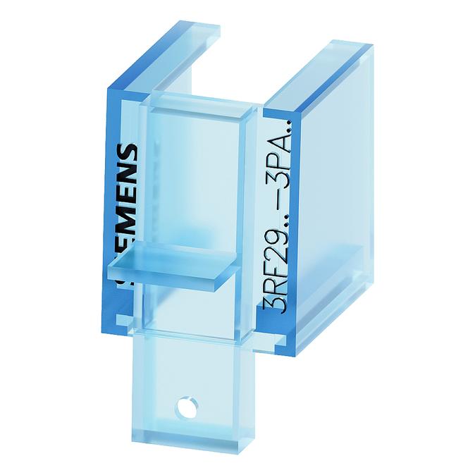 Siemens Abdeckung Blau (transparent) 10 St. 3RF2900-3PA88 (3RF2900-3PA88)
