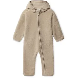 Tchibo - Baby-Teddy-Overall - Baby - Gr. 74/80 - beige