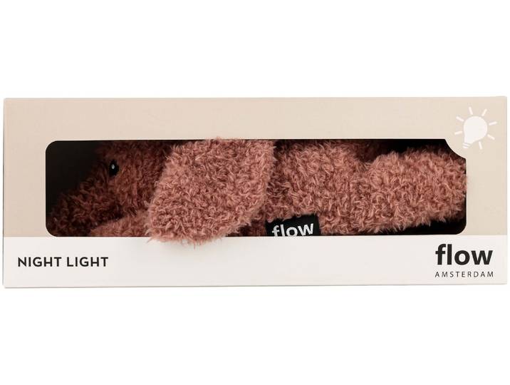 Flow Amsterdam Plüsch Nachtlicht George pink