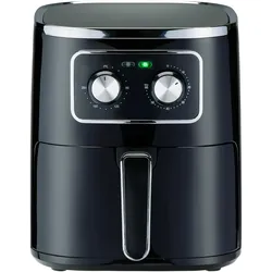 alpina Heissluftfritteuse 4,5L 1450W, Fritteuse, Schwarz