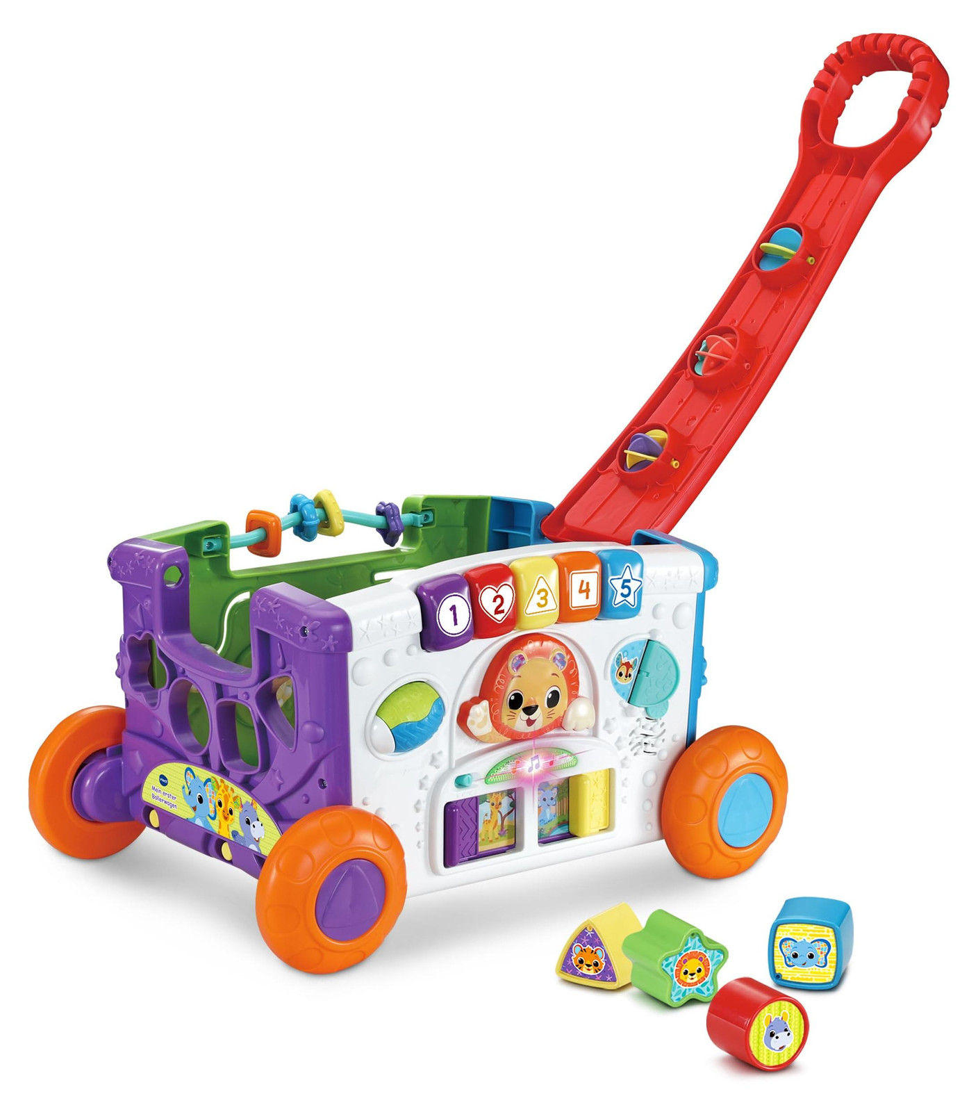 VTech Baby Mijn eerste loopwagen – Duw- en trekwagen met muziek